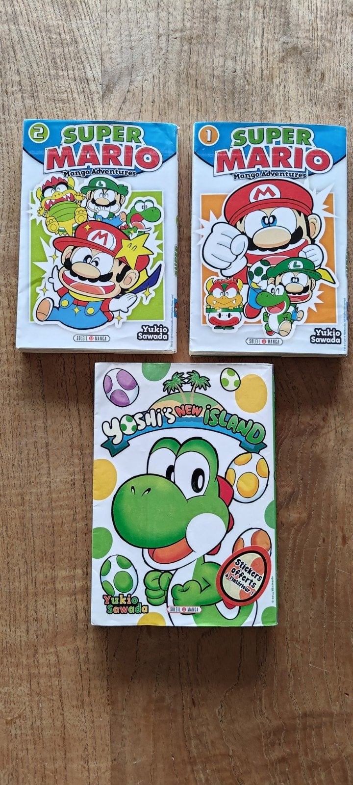 Mangas Super Mario, Enlèvement