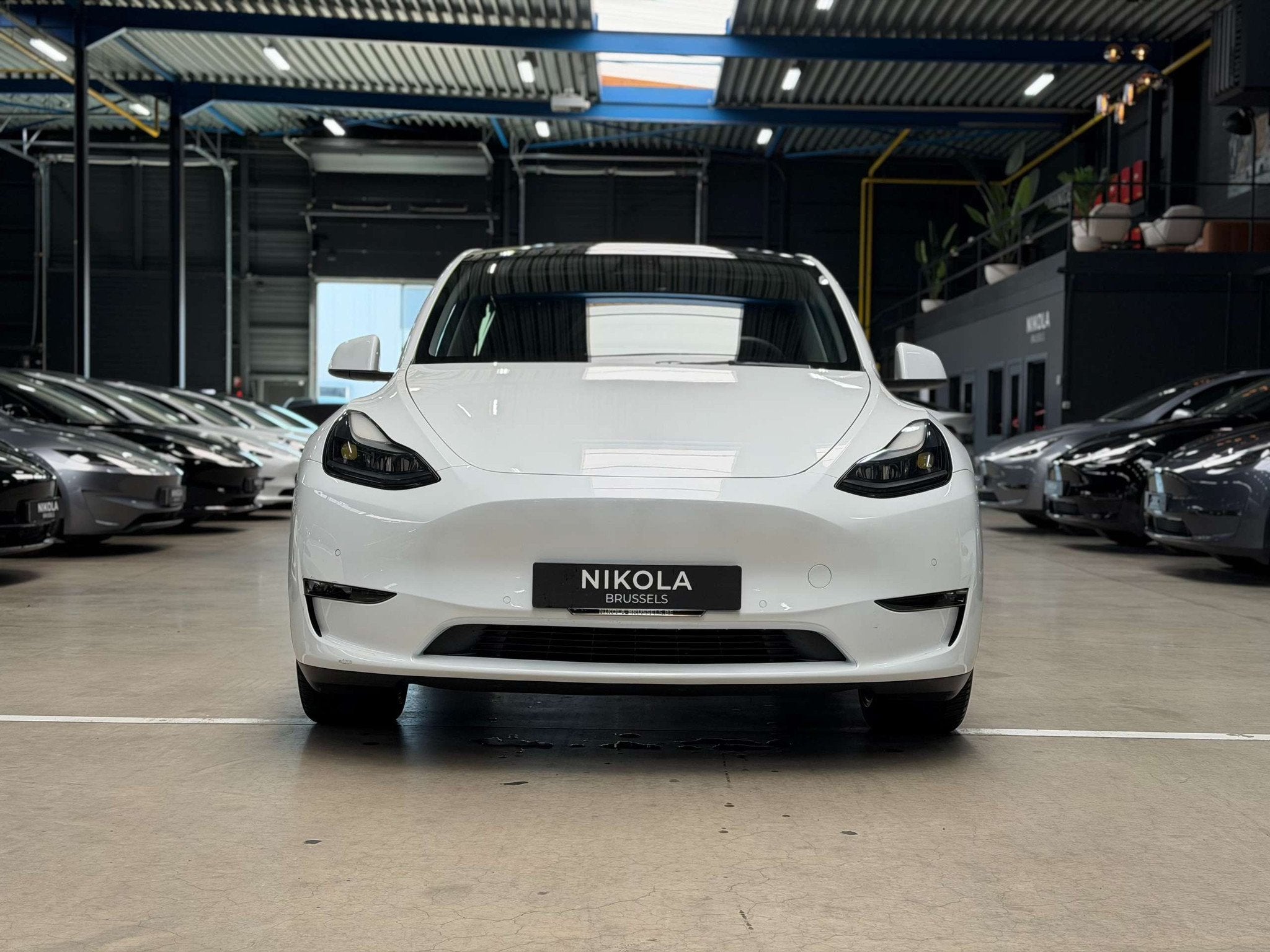 Tesla Model Y LONG RANGE - ALL WHEEL DRIVE - FULL PAINT PROT, Auto's, Tesla, Wit, 5 zetels, SUV of Terreinwagen, Model Y