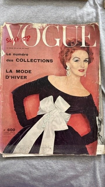 Origineel tijdschriften Vogue Paris 58 - '59  - 61, Fotografie algemeen, Diverse auteurs, Ophalen, Gelezen