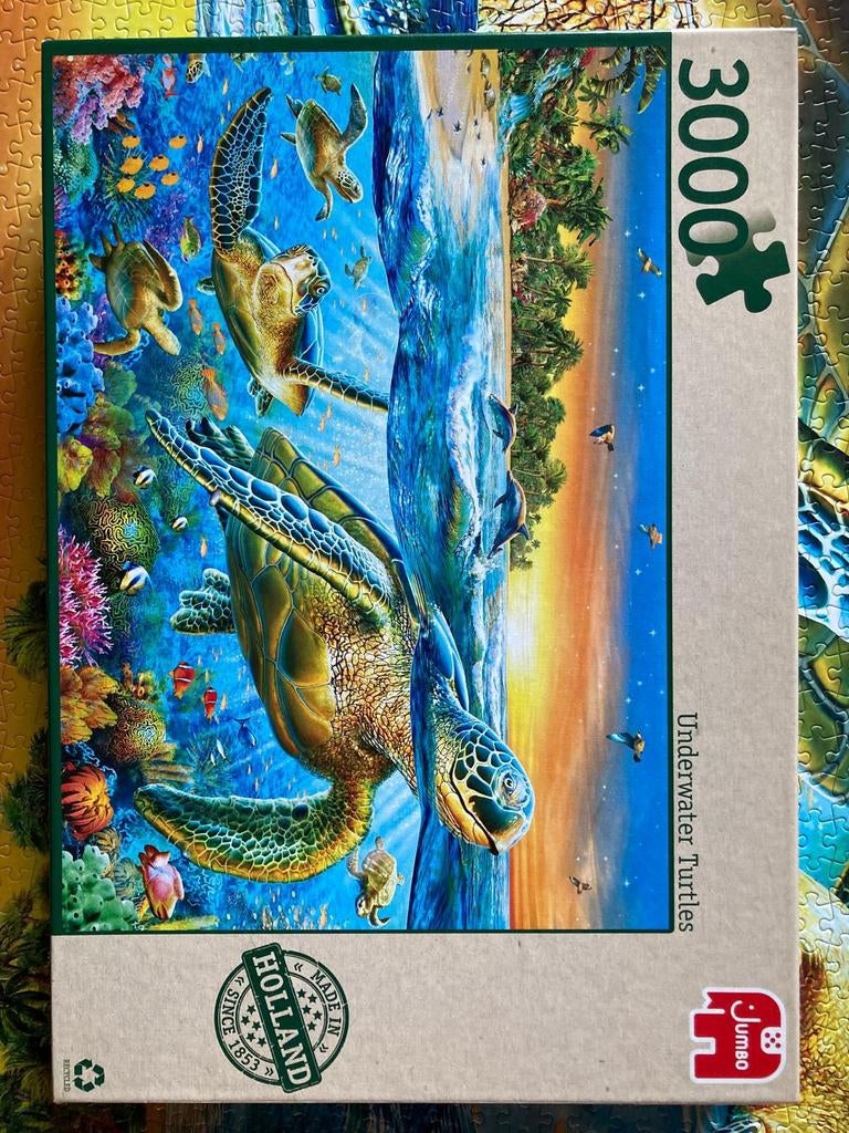 Puzzel 3000 stukjes, Ophalen of Verzenden, Meer dan 1500 stukjes, Zo goed als nieuw, Legpuzzel