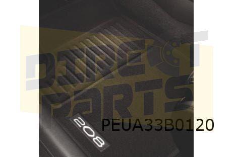 Peugeot 208 (-10/19) Mattenset (4x) 'luxe velours' Origineel, -, Verzenden, -, Nieuw
