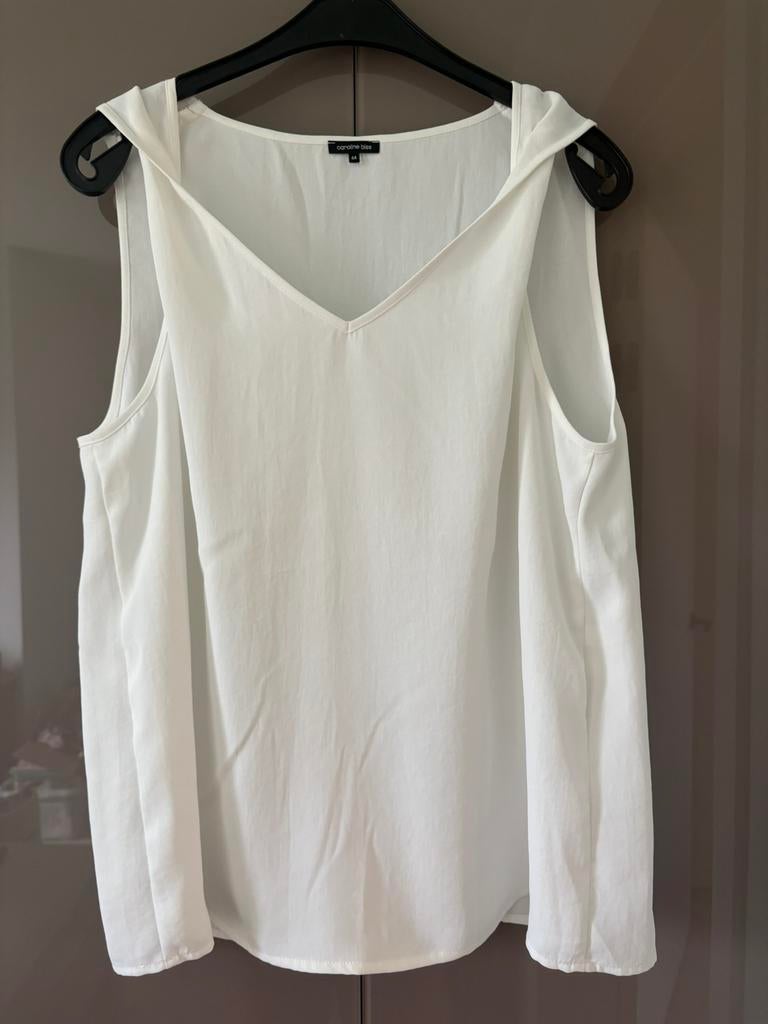 Caroline Biss top, Kleding | Dames, Wit, Maat 42/44 (L), Ophalen of Verzenden, Zo goed als nieuw