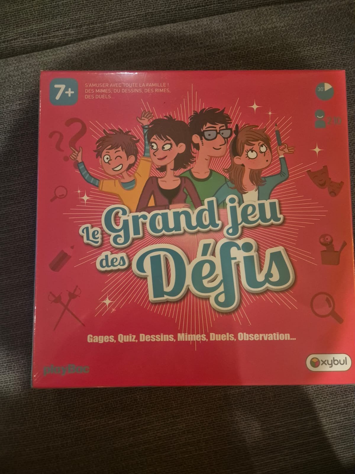 Jeu de société NEUF Le grand jeu des defis, Enlèvement, Neuf