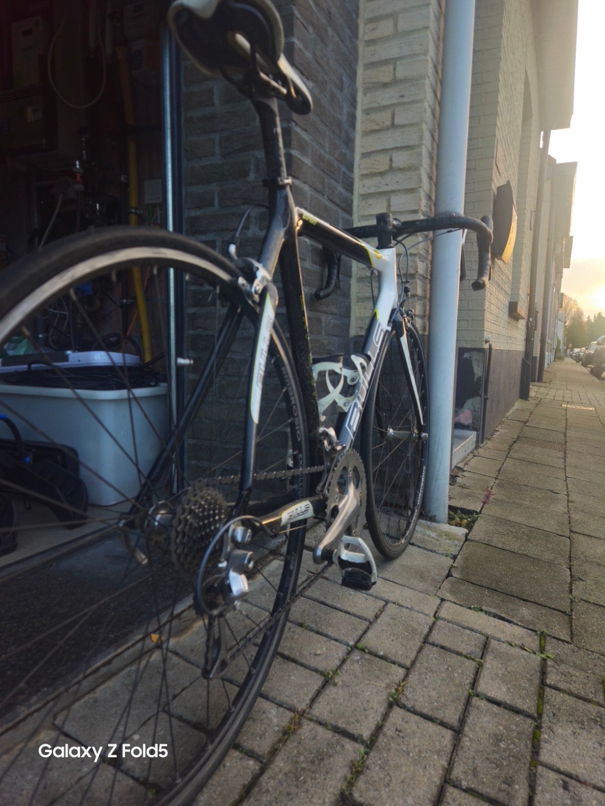 carbon koersfiets (zie omschrijving), Overige merken, Gebruikt, Carbon, Heren