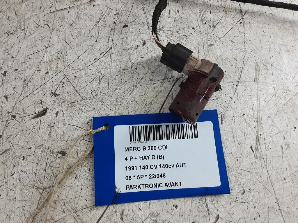 CAPTEUR AIDE AU STATIONNEMENT B (W245) (687912), Mercedes-Benz, Mevr. I. Hauben, Utilisé, Rue de l'Espoir 34 34
4030  GRIVEGNÉE, BE