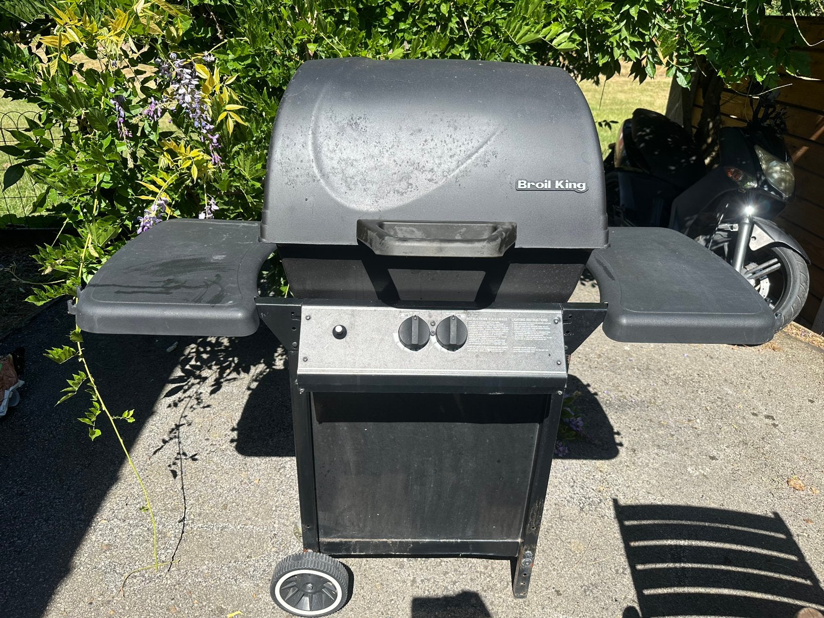 Bbq gas, Ophalen, Zo goed als nieuw