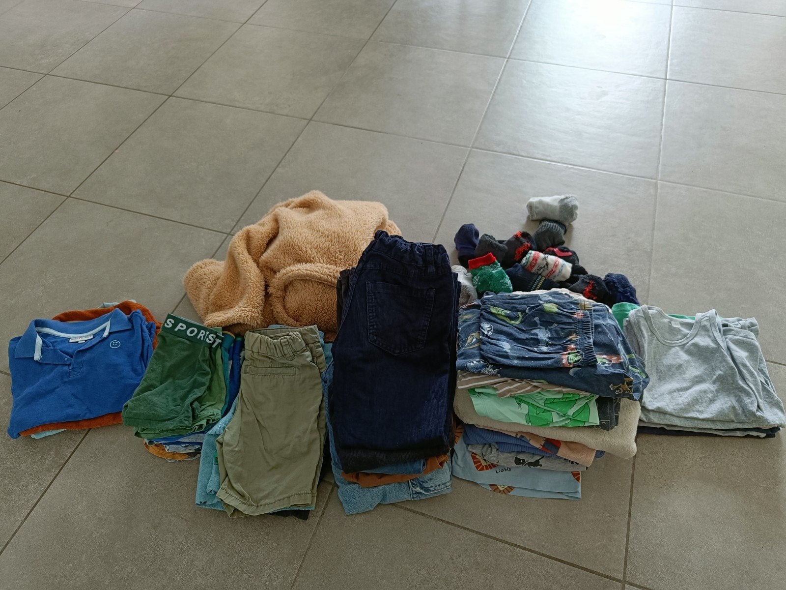 pakket kleding en ondergoed maat 110-116, Kinderen en Baby's, Ophalen, Maat 110