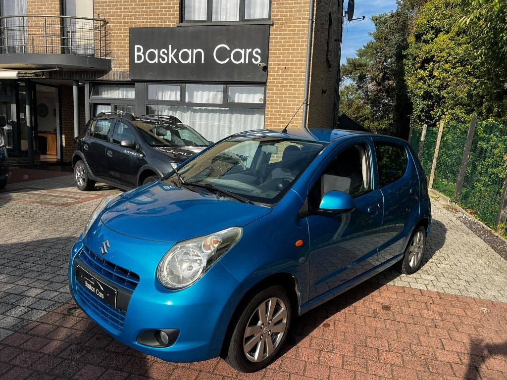 SUZUKI ALTO 1.0I/M2013/AIRCO/199.000KM/12M GARANTIE, Auto's, Zwart, Handgeschakeld, 5 deurs, Stadsauto