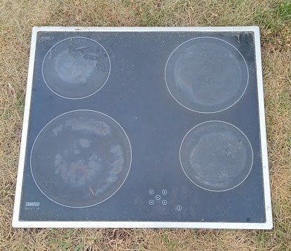 Plaque de cuisson zanussi d occasion, Electroménager, Tables de cuisson, Enlèvement, Encastré, Électrique, 4 zones de cuisson