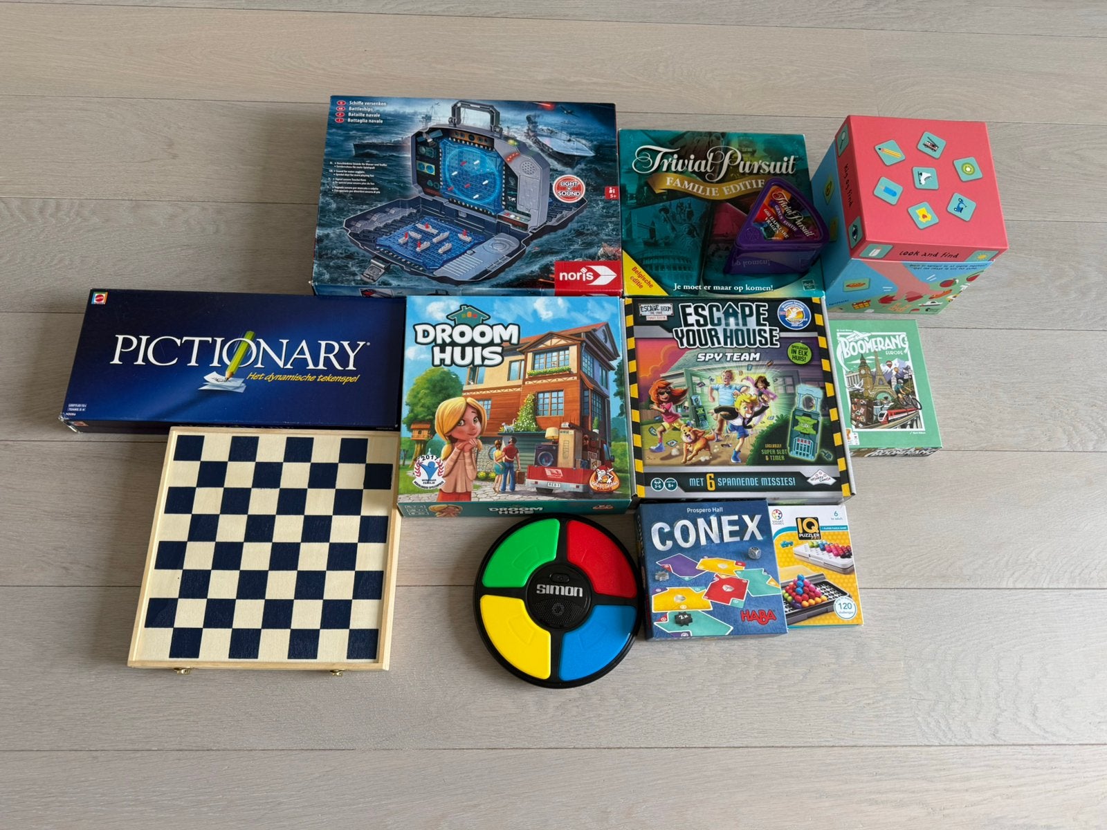 Lot van 12 spelletjes, Hobby en Vrije tijd, Gezelschapsspellen | Overige, Ophalen, Zo goed als nieuw