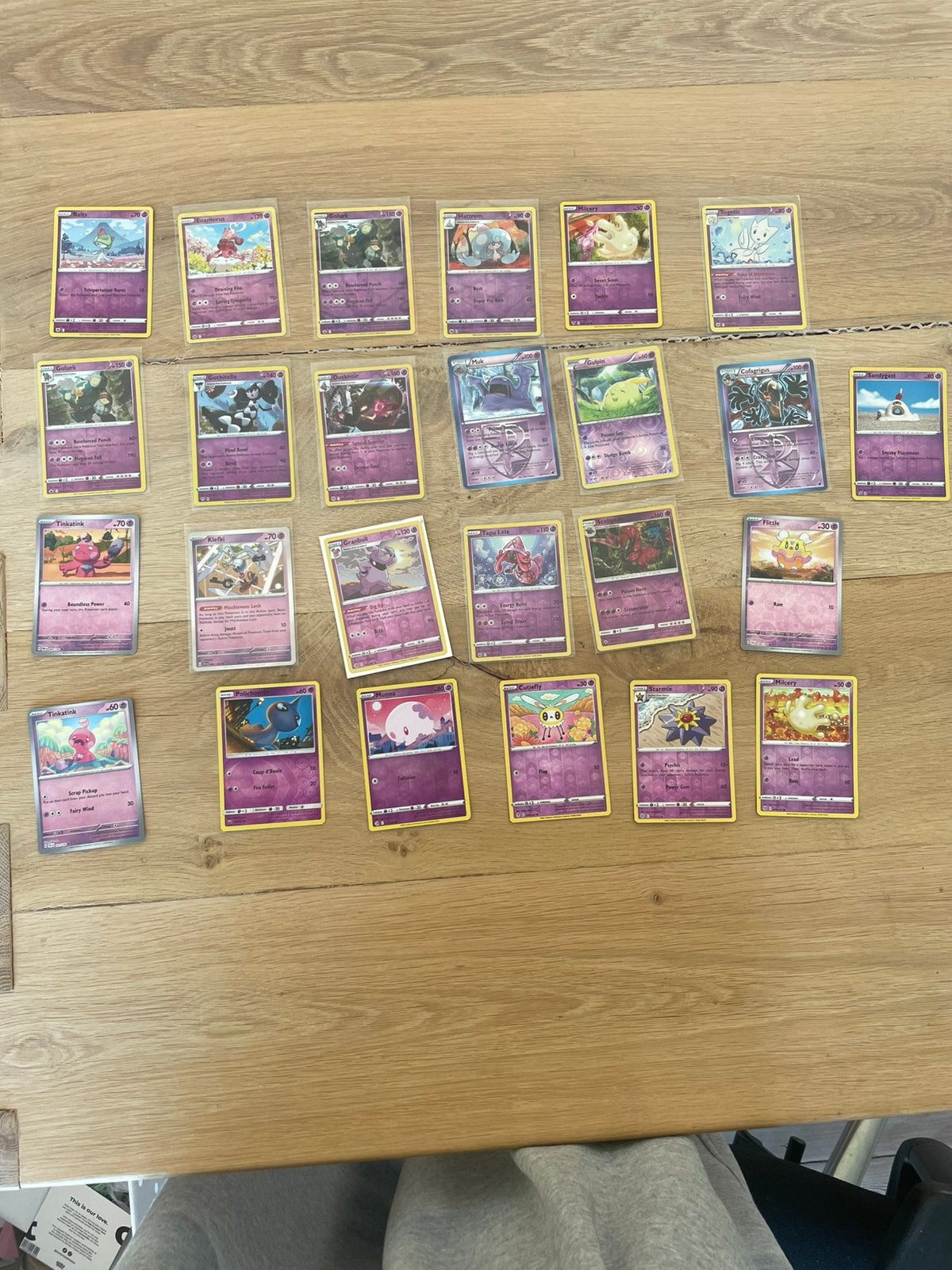 Cartes Pokémon Holo Holo/Inversées, Enlèvement ou Envoi, Comme neuf