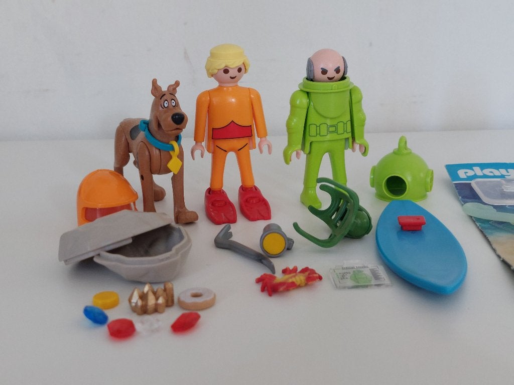 Playmobil Scooby Doo met Ghost Diver  + 12 losse figuurtjes, Kinderen en Baby's, Ophalen, Complete set, Fantasy, Overige typen