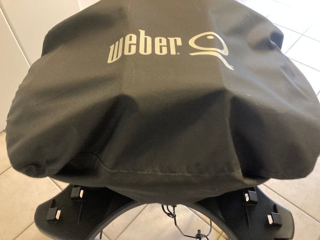 Weber elektrische BBQ, Tuin en Terras, Elektrische barbecues, Ophalen, Zo goed als nieuw, Weber