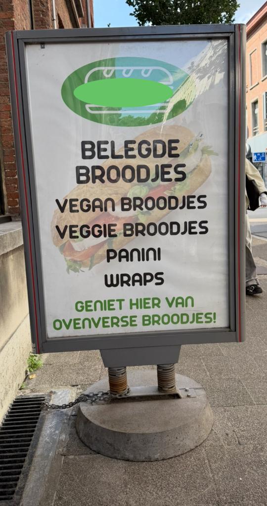 Reclamebord,stoepbord, Ophalen