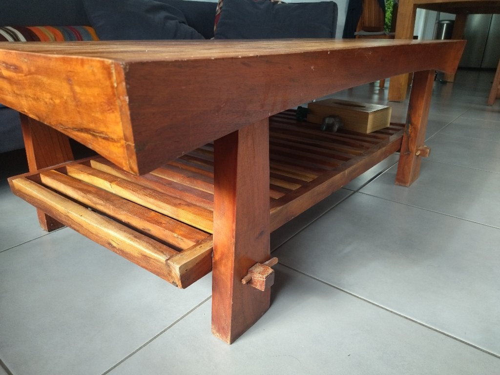 Table basse teck, Maison & Meubles, Enlèvement, Teck