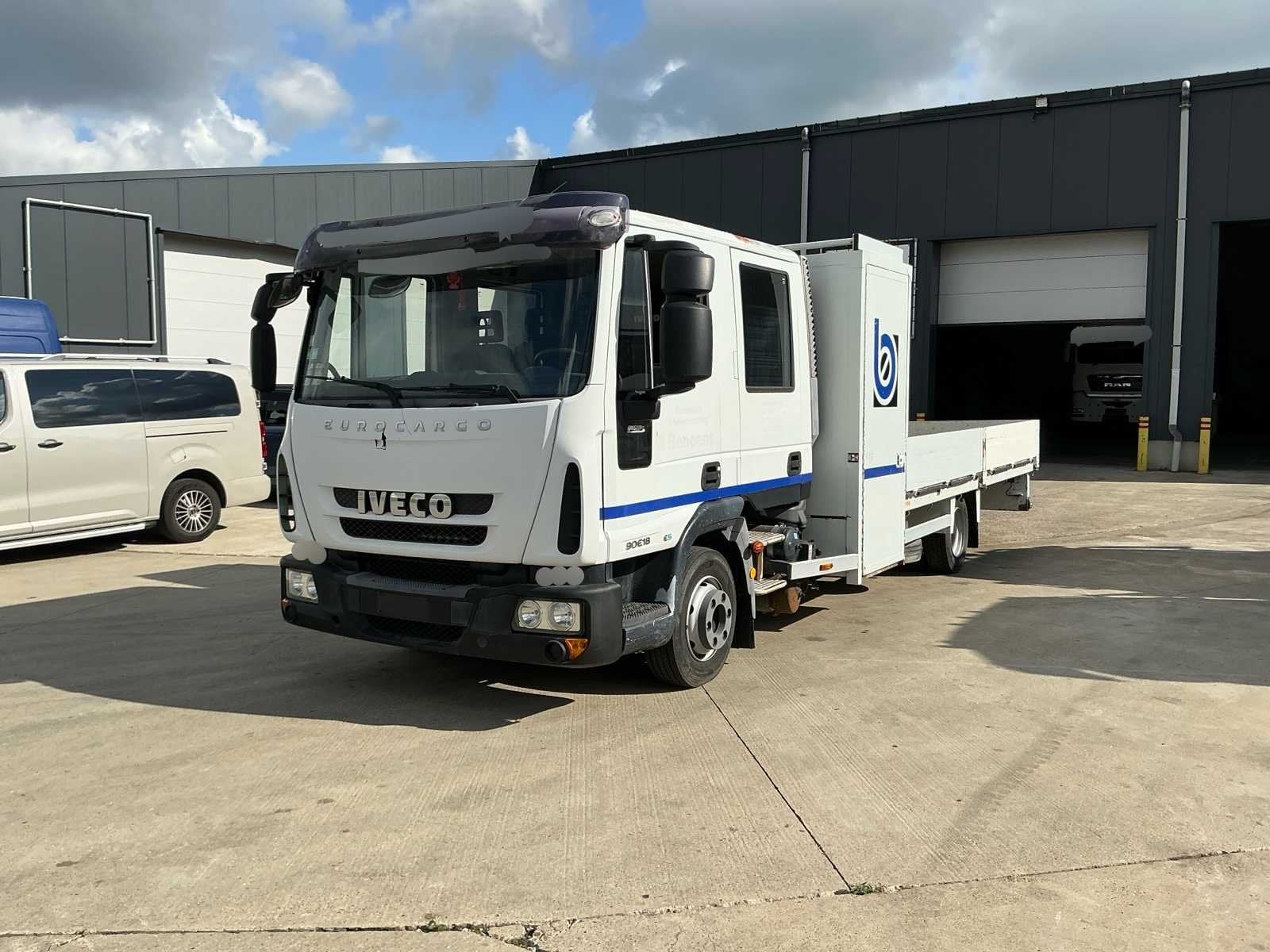2009 Iveco Eurocargo 90E18 / 90E / 3.4 4x2 Truck double cabi, Autos, Euro 5, Achat, Entreprise, Iveco