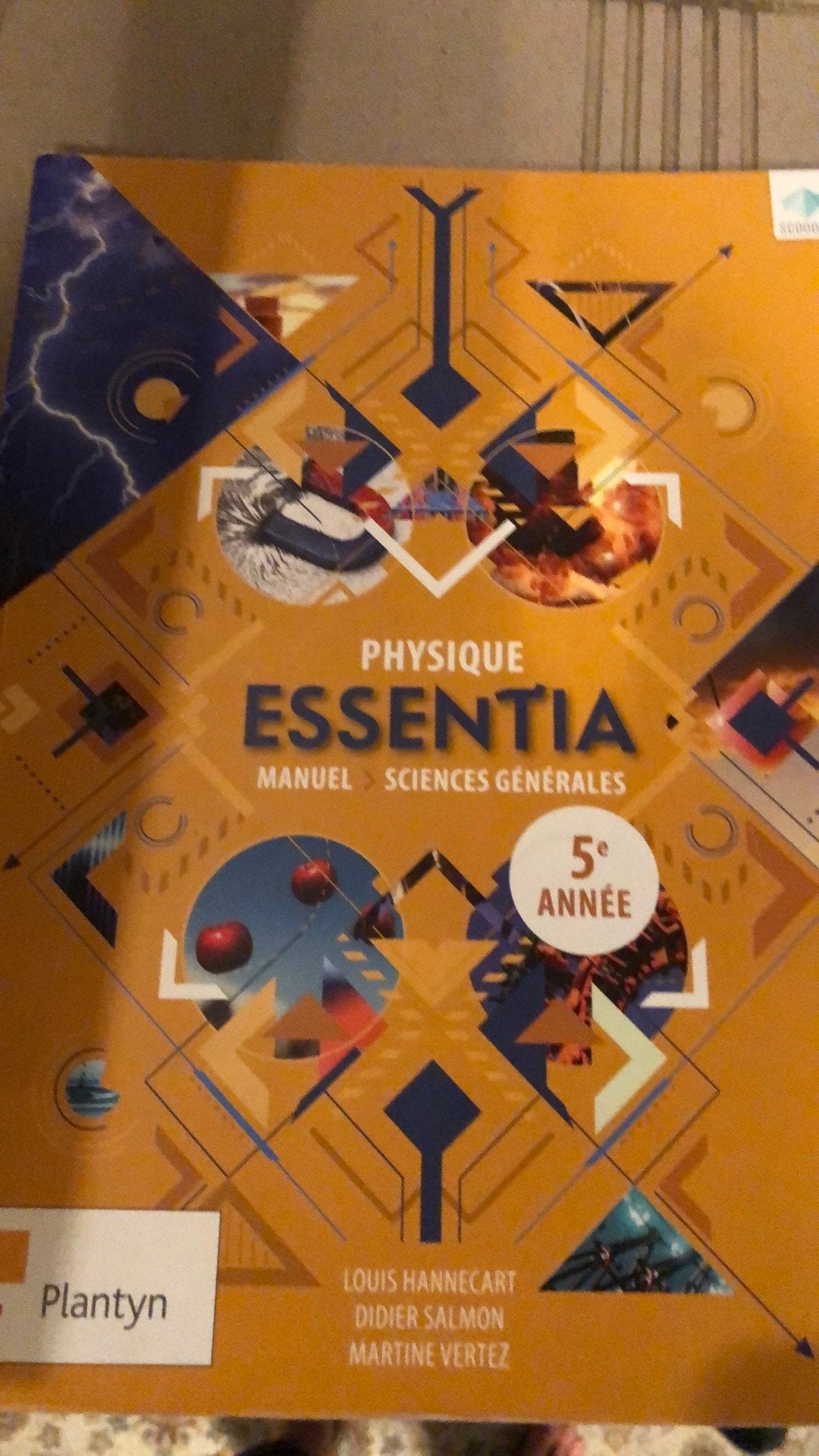 Physique essentia 5e année, plantyn, Enlèvement ou Envoi, Comme neuf