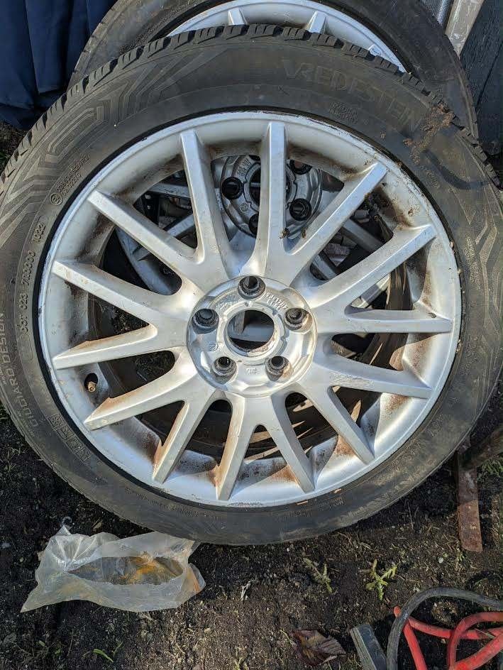 Volledig wiel, Ophalen, 17 inch, Banden en Velgen
