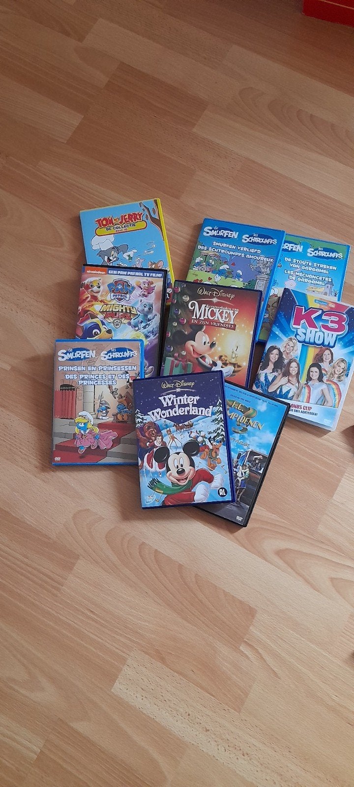 selectie kinder dvd´s  oa Mickey´s clubhuis,paw patrol,, Cd's en Dvd's, VHS | Kinderen en Jeugd, Ophalen