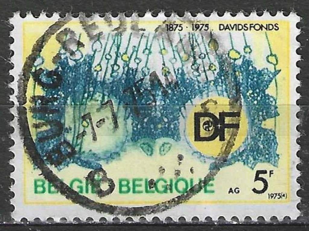 Belgie 1975 - Yvert 1750 /OBP 1757 - Davidsfonds (ST), Verzenden, Gestempeld, Gestempeld