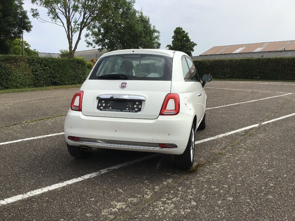 Fiat 500, Auto's, 4 zetels, Euro 6, Wit, Bedrijf