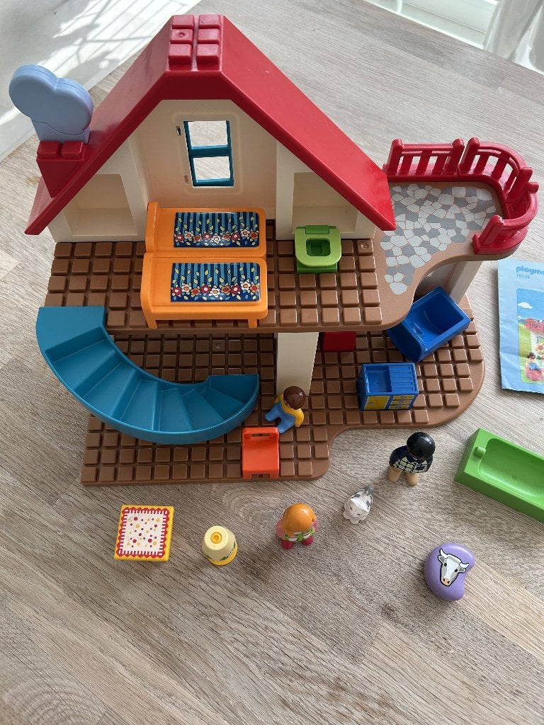 Playmobil Woonhuis 1.2.3 - 70129, Enfants & Bébés, Jouets | Playmobil, Bâtiment, 1.2.3, Enlèvement, Utilisé