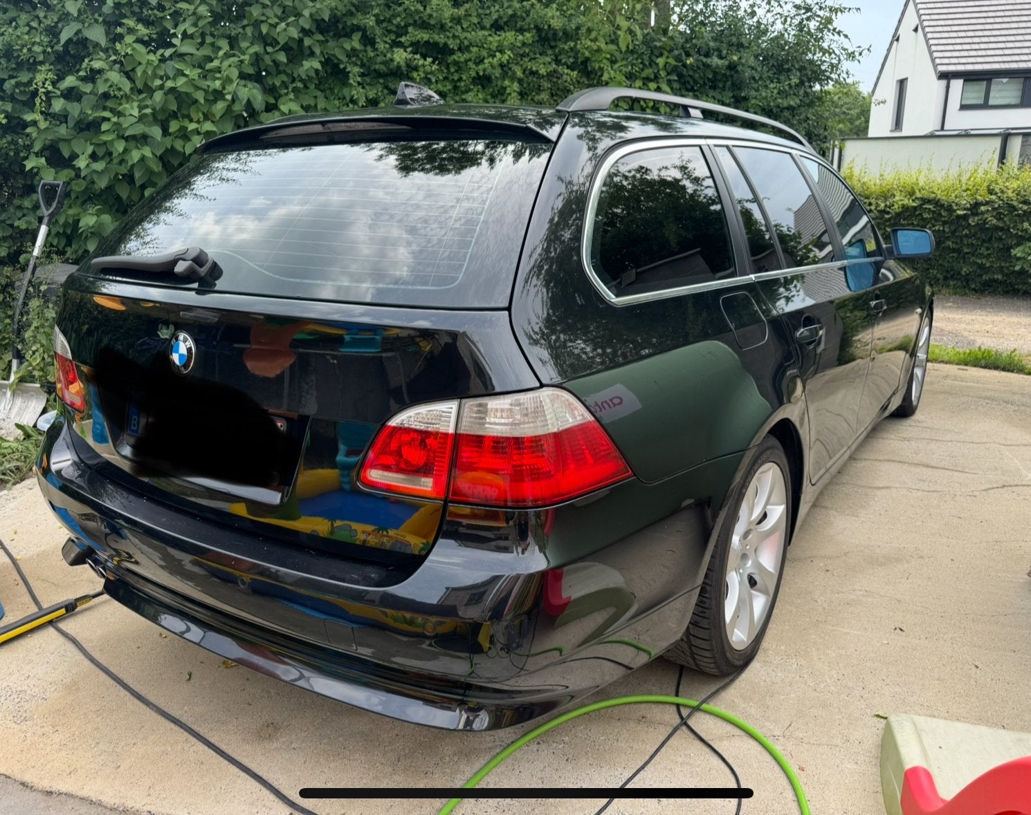 BMW 530D 2005, Cuir, Anti démarrage, Noir, 5 portes