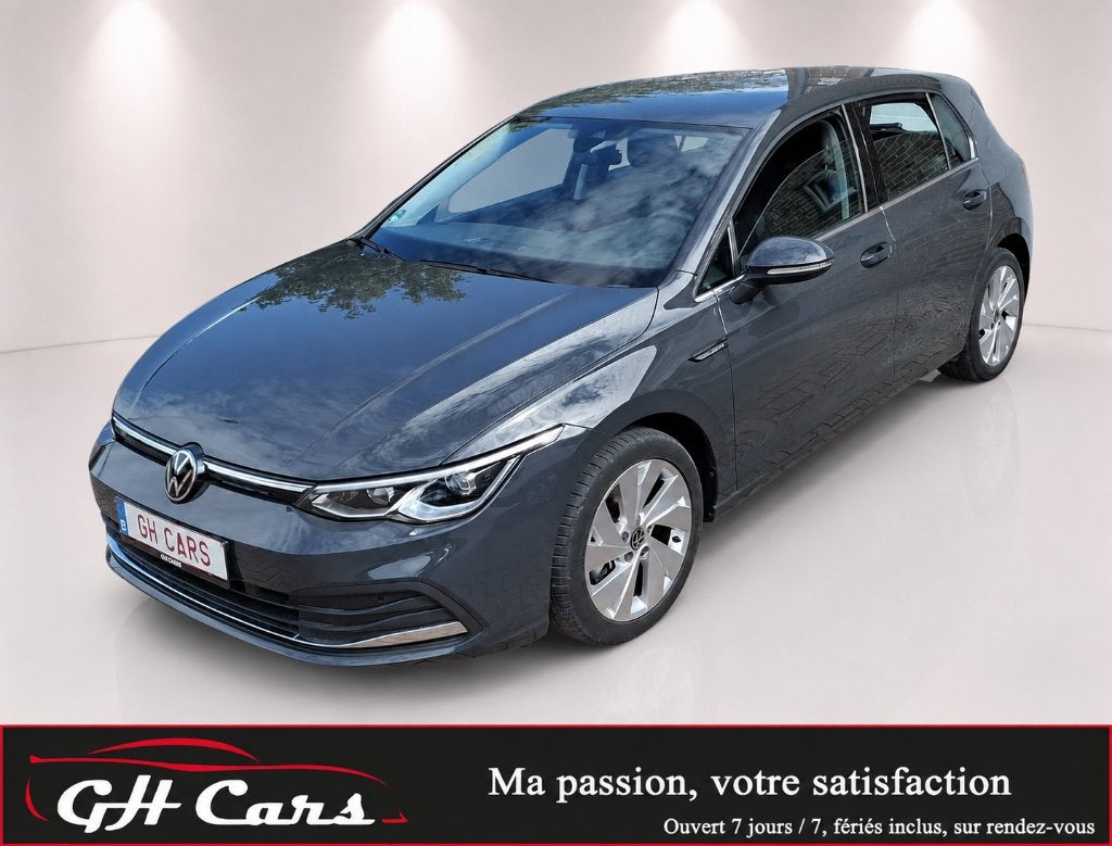 2024 Vw Golf automatique 150cv sièges électrique chauffants, Autos, Volkswagen, Argent ou Gris, Achat, Noir, 5 portes