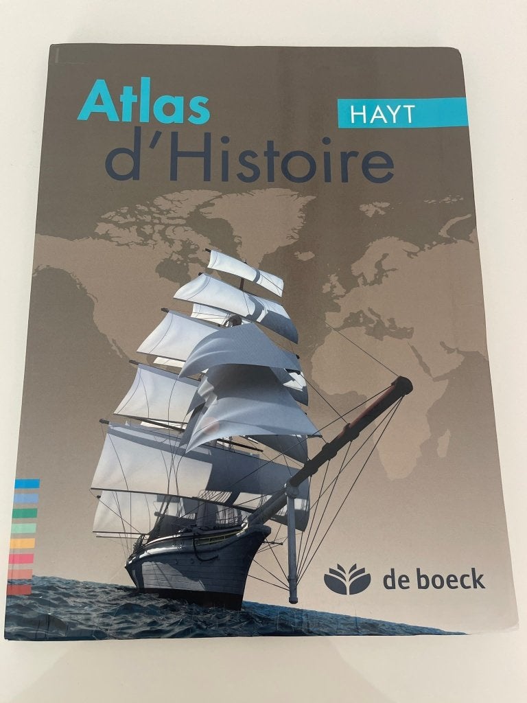 De Boeck atlas d histoire, Enlèvement ou Envoi, Secondaire, Histoire