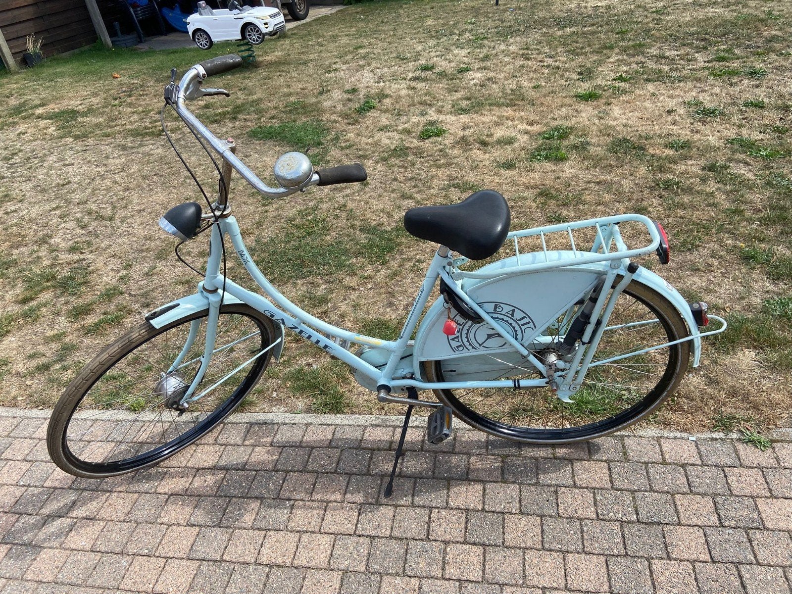 Dames oma fiets Gazelle, Ophalen, Gebruikt, Velgrem, Gazelle