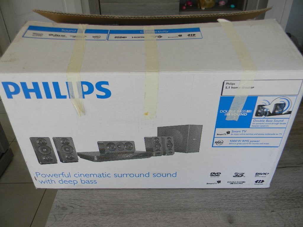 Home cinema, TV, Hi-fi & Vidéo, Philips, Enlèvement, Utilisé, 70 watts ou plus