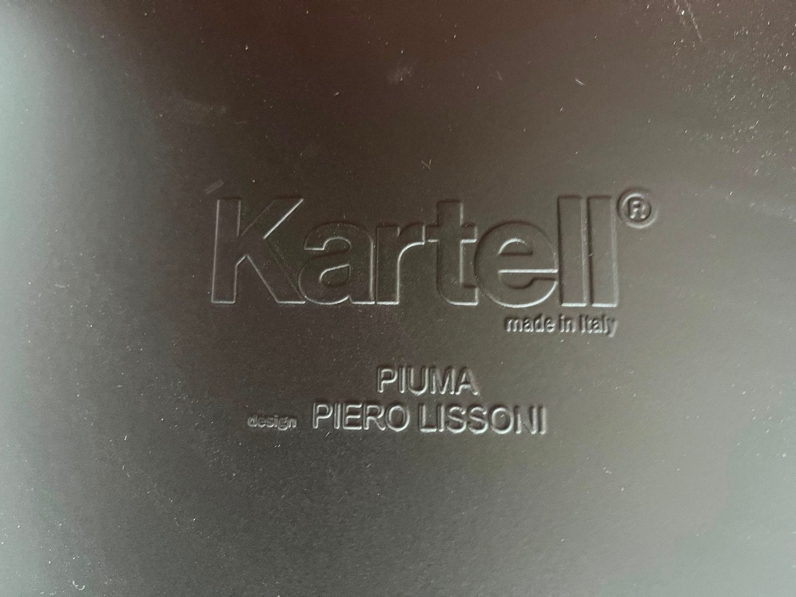 Chaises Kartell Piuma noires, Maison & Meubles, Design, Synthétique, Enlèvement, Utilisé