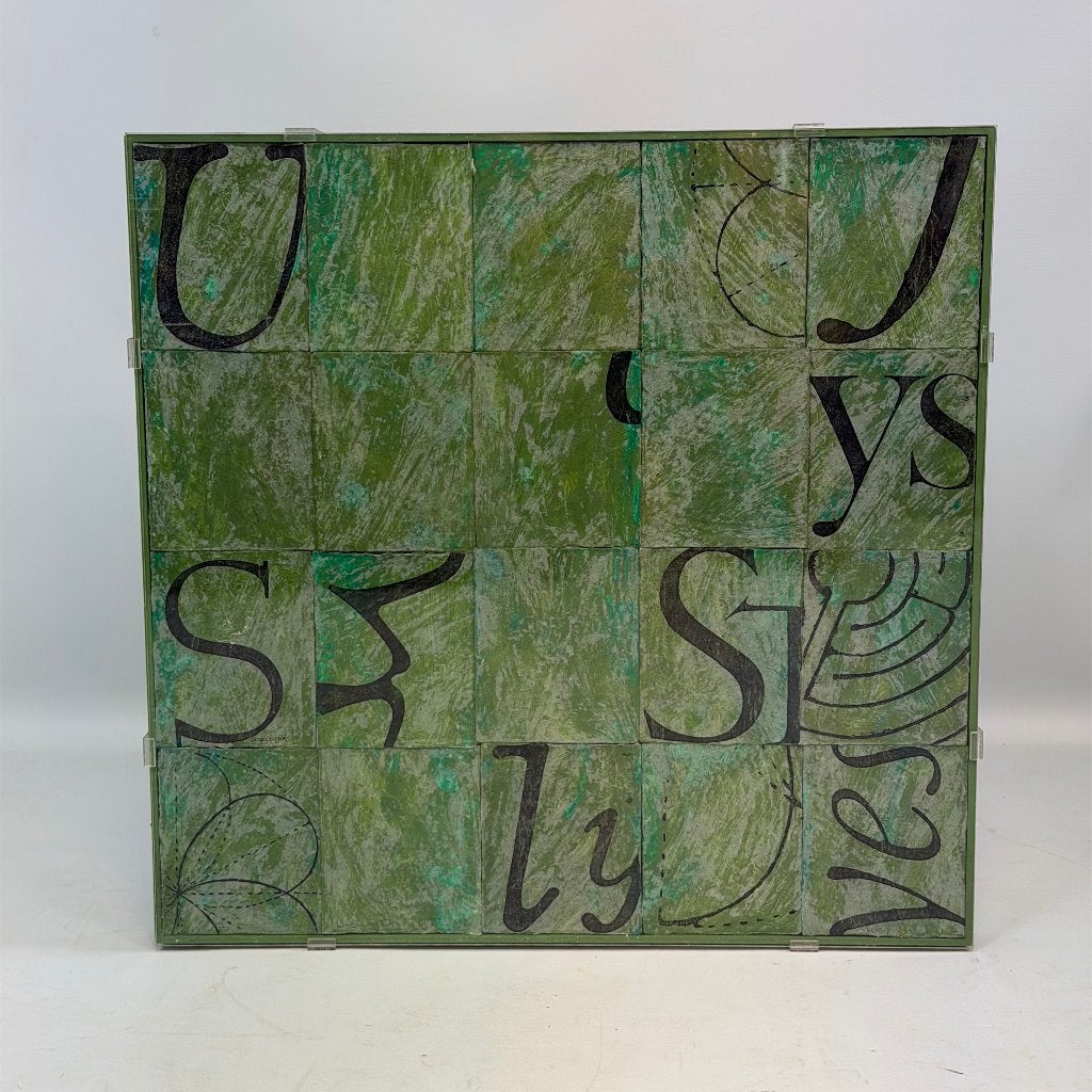 Œuvre conceptuelle 'Ulysse' de Robert Courtright, Antiquités & Art, Enlèvement ou Envoi, Encadré, Collage, Autre sujet