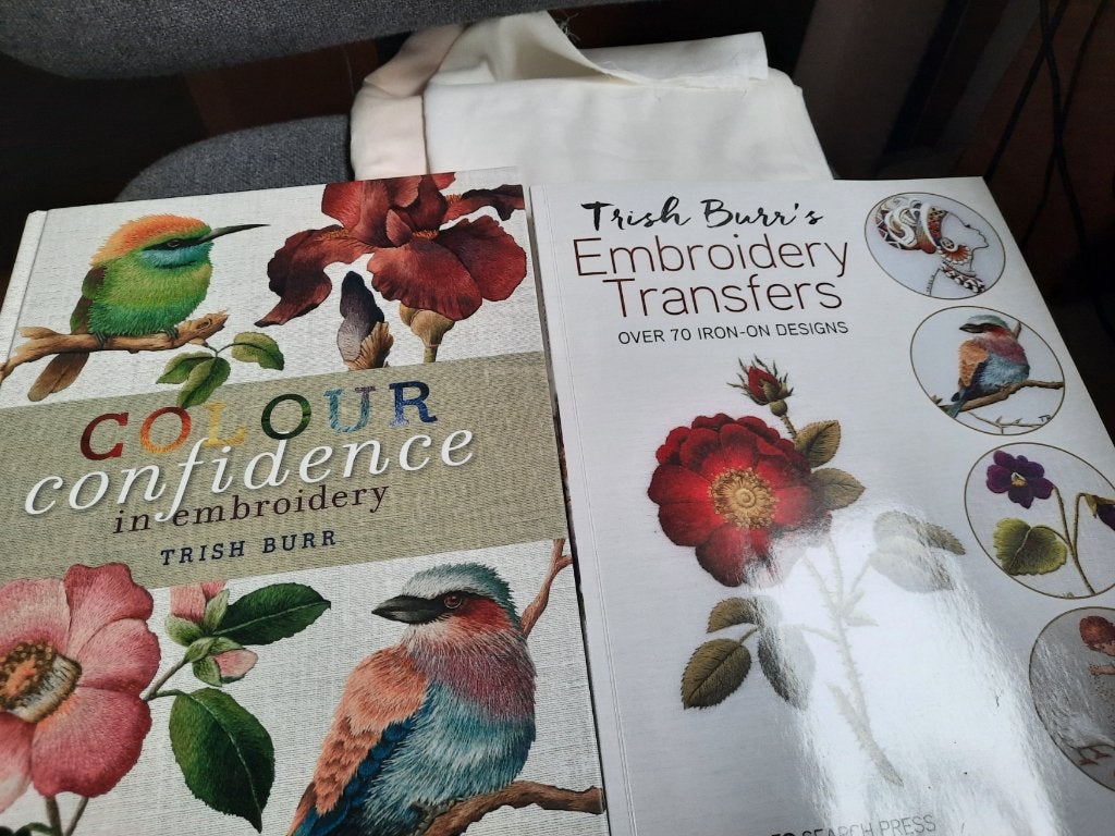 Color confidence in embroidery + Embroidery transfers, Ophalen of Verzenden, Zo goed als nieuw, Handborduren, Onderdeel of Accessoires