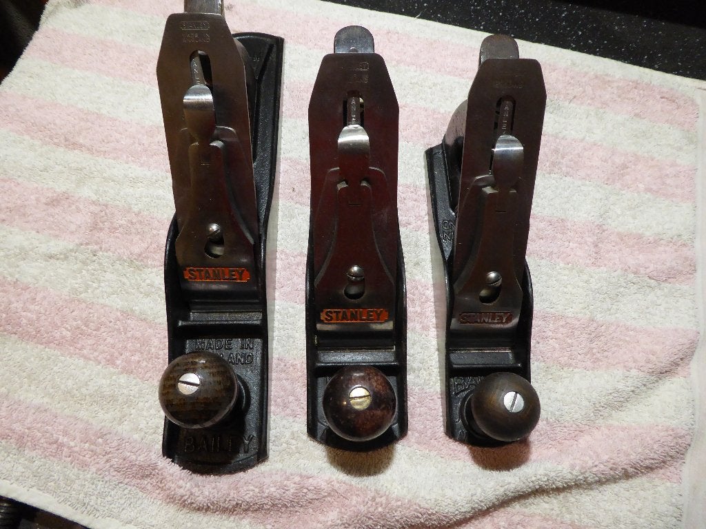 LOT DRIE STANLEY BAILEY SCHAVEN, Antiquités & Art, Envoi