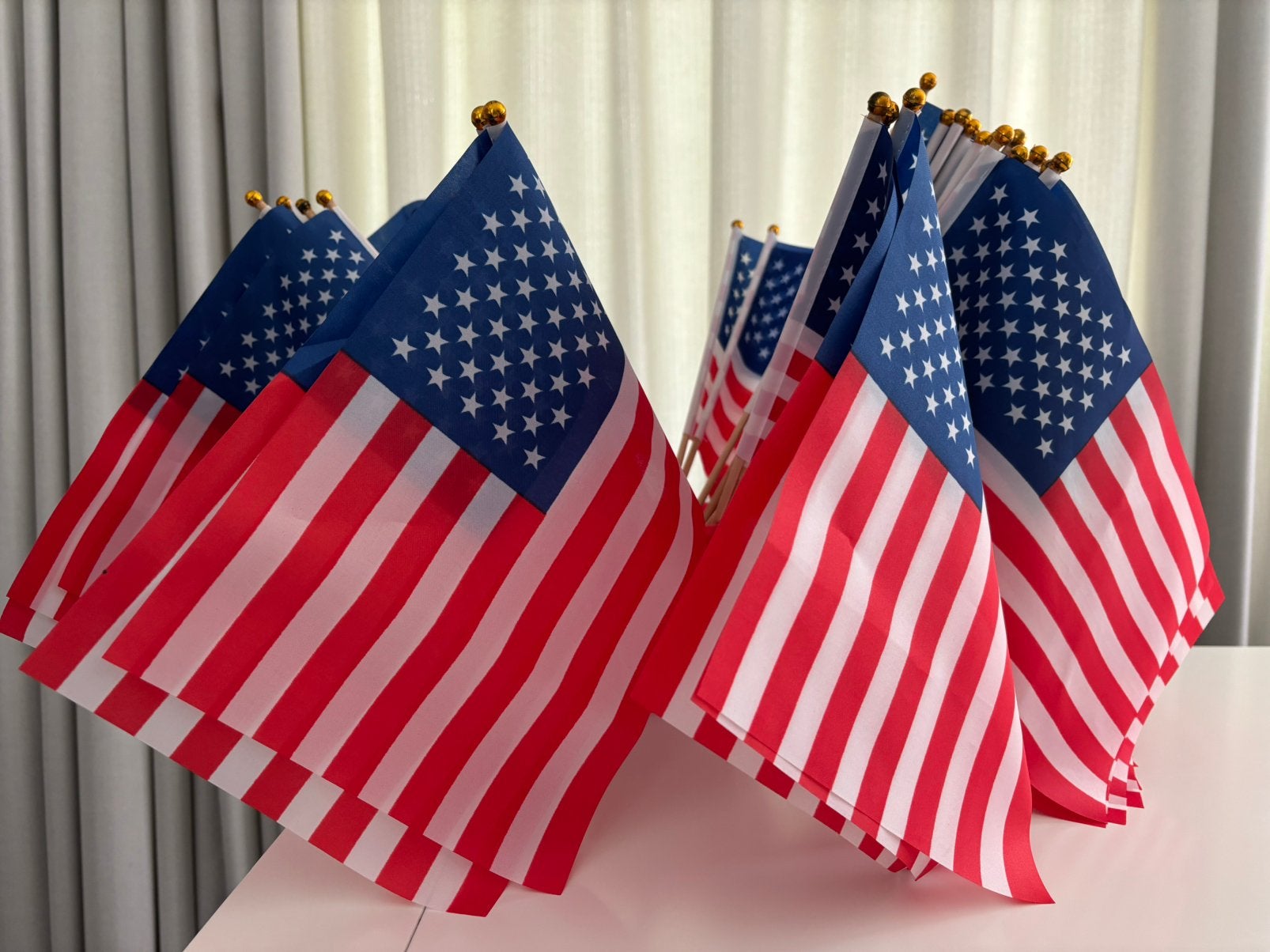 35 USA Vlaggetjes, Enlèvement ou Envoi, Comme neuf