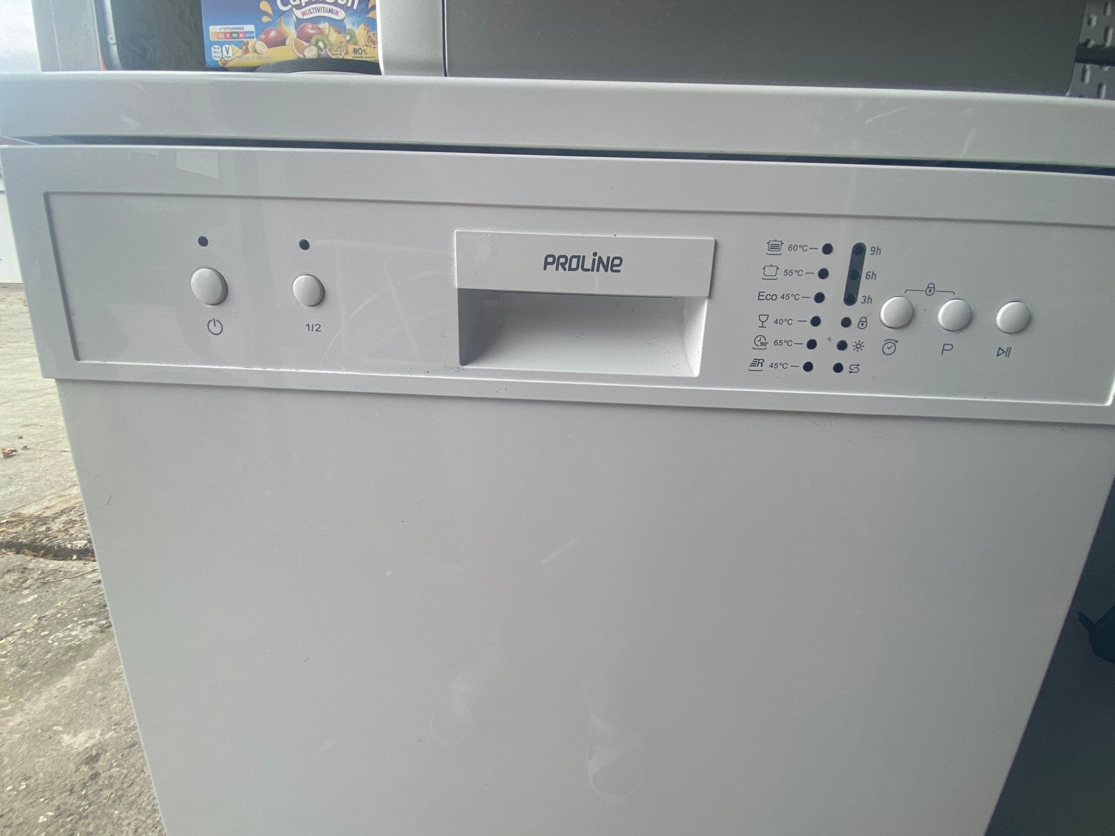 Vaatwasser proline, Electroménager, Classe énergétique A ou plus économe, 85 à 90 cm, Enlèvement, Utilisé