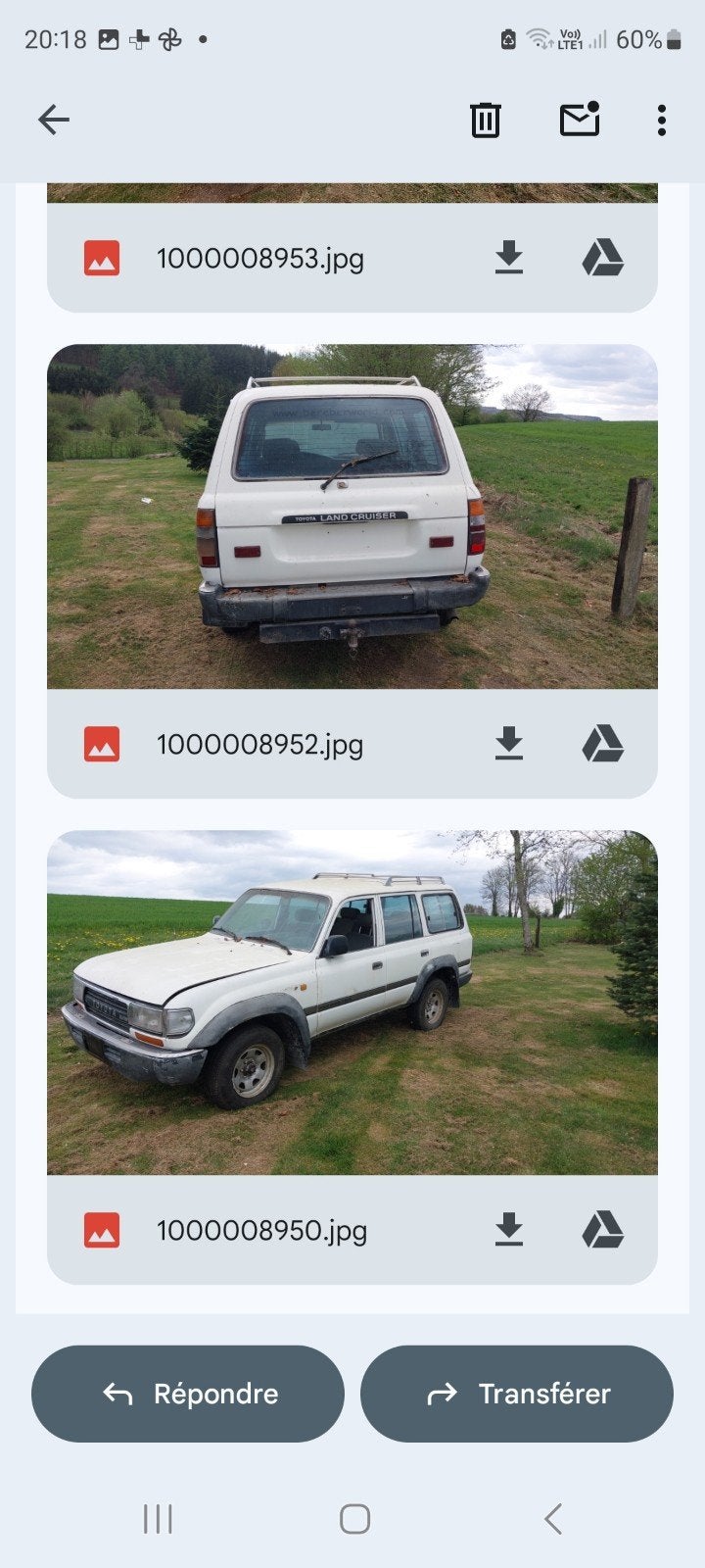 toyota hdj 80 landcruiser, Hobby en Vrije tijd, Modelbouw | Auto's en Voertuigen, Ophalen of Verzenden