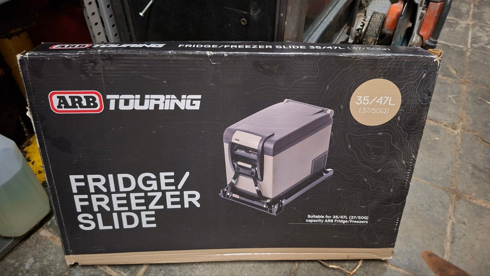 ARB frigo lade, Enlèvement