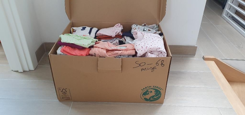 Taille de vêtements 50-68, Enfants & Bébés, Enlèvement ou Envoi, Utilisé, Fille