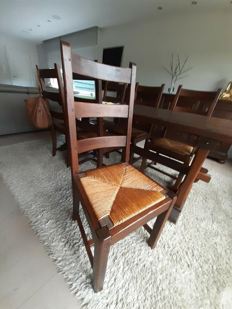 Eiken stoelen, Antiek en Kunst, Ophalen