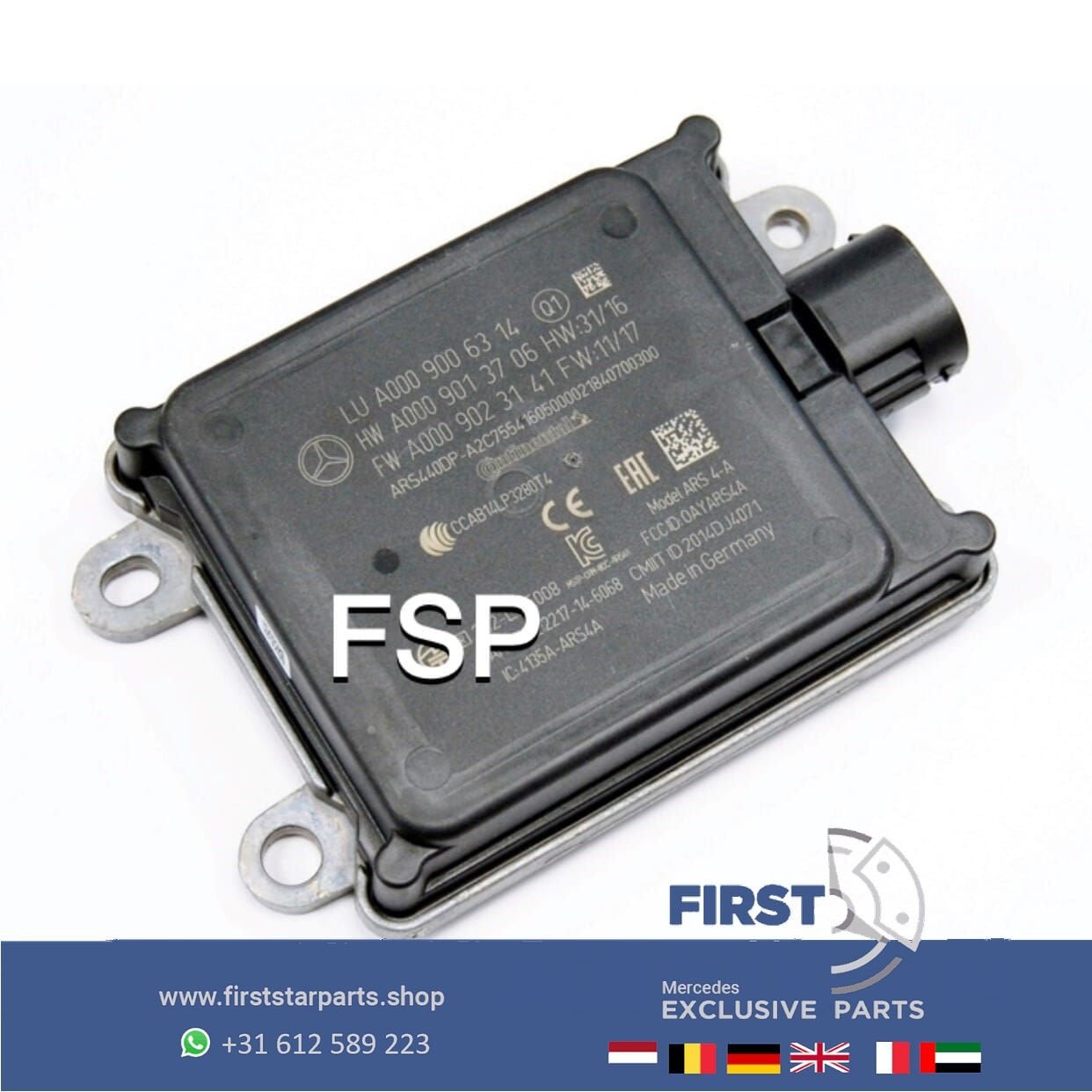 A0009006314 RADAR SENSOR Mercedes W177 W247 W118 W157 W205 W, Utilisé, -, -, Enlèvement ou Envoi