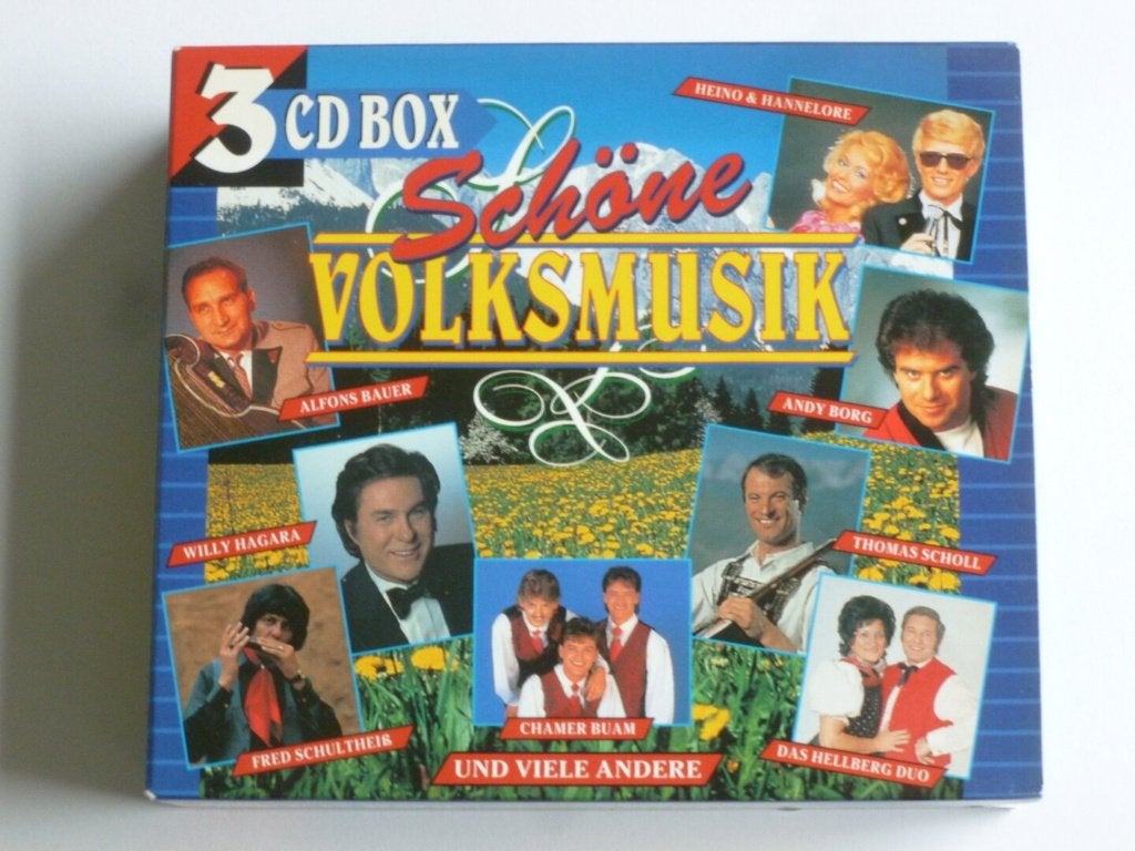 Schöne Volksmusik - various artists (3 CD), Cd's en Dvd's, Ophalen, Gebruikt, Schlager, Verzamelalbum