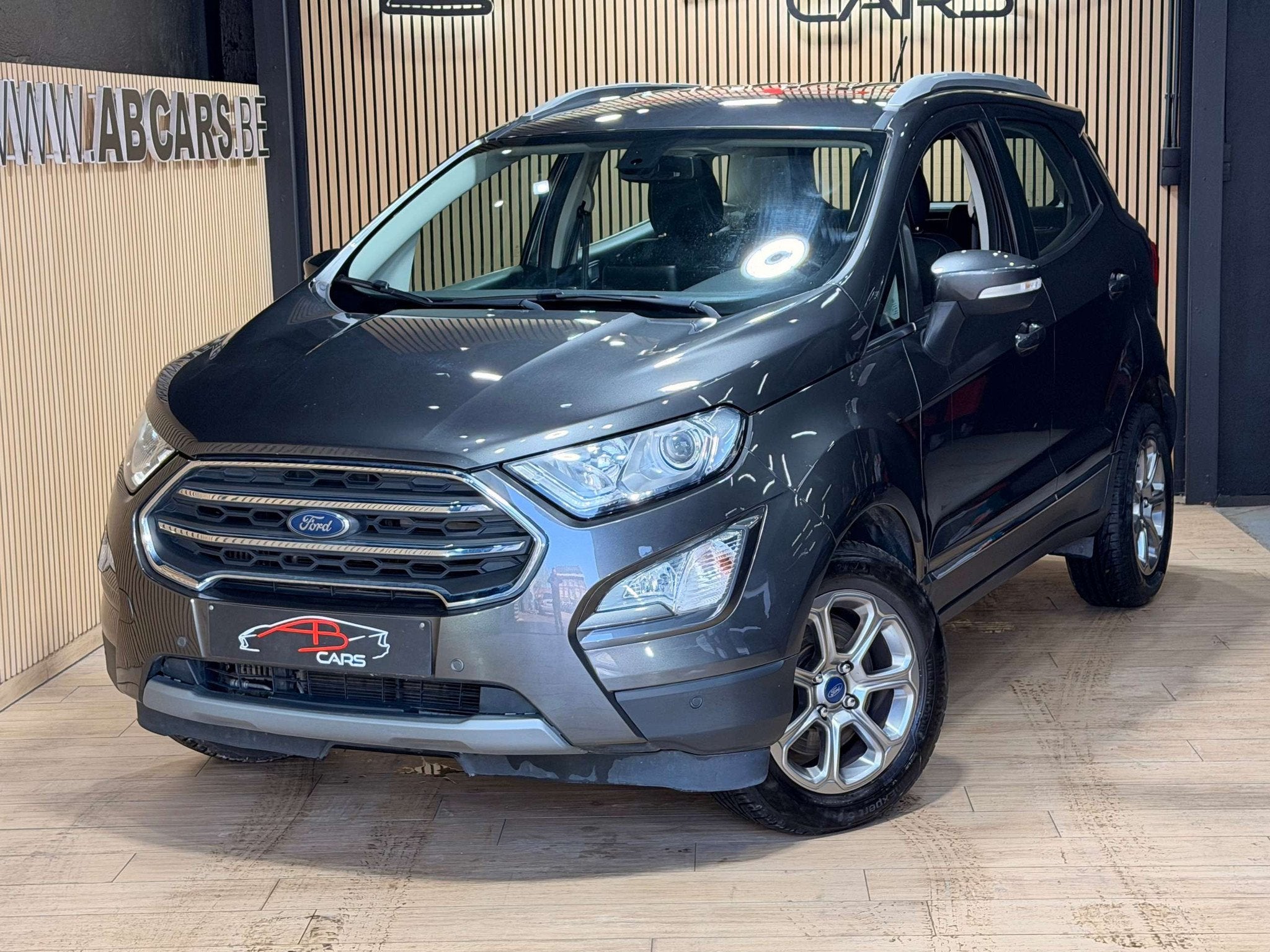 Ford EcoSport 1.0 EcoBoost Titanium * GARANTIE 12 MOIS * 1ER, Autos, Argent ou Gris, Achat, 998 cm³, Euro 6