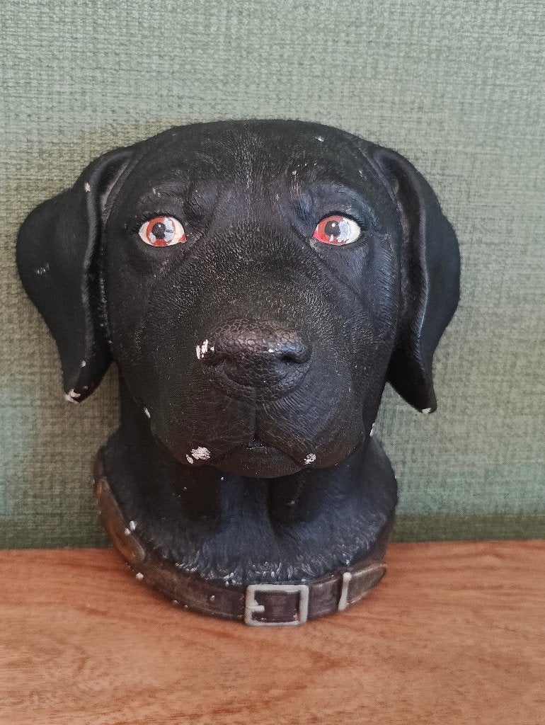 Vintage Bossons wandplaquette zwarte Labrador 1983, Enfants & Bébés, Jouets | Peluches, Enlèvement ou Envoi, Utilisé