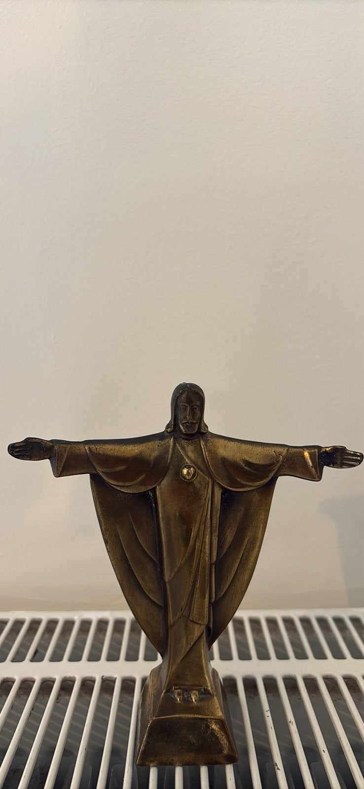 Statue Christ Sacré-Cœur Art Déco  – Alphonse Birembaux, Enlèvement ou Envoi