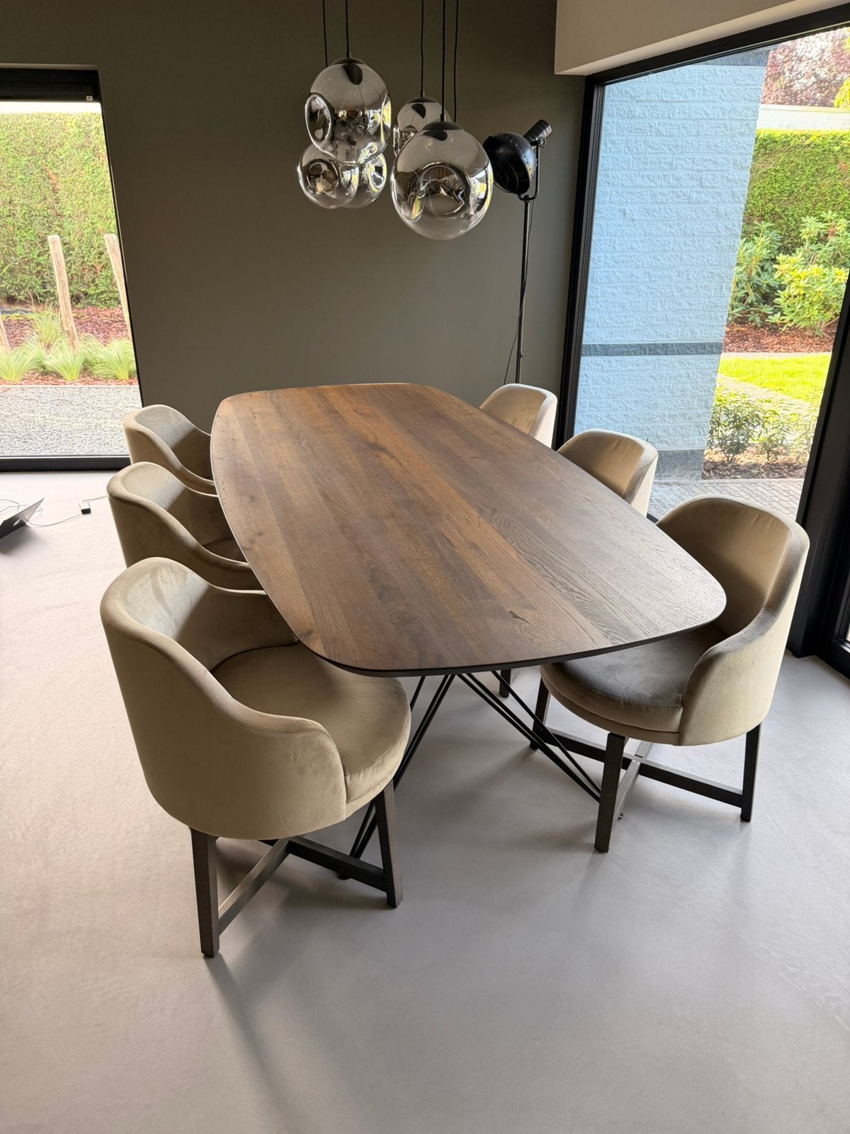 Nieuw Prachtige massief eiken eettafel Deens ovaal 260x120x4, Maison & Meubles, Neuf, 100 à 150 cm, Enlèvement, Chêne
