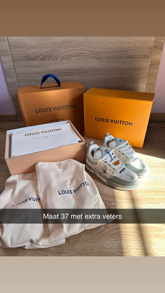 louis vuitton maat 37 met  extra veters, Ophalen of Verzenden, Nieuw