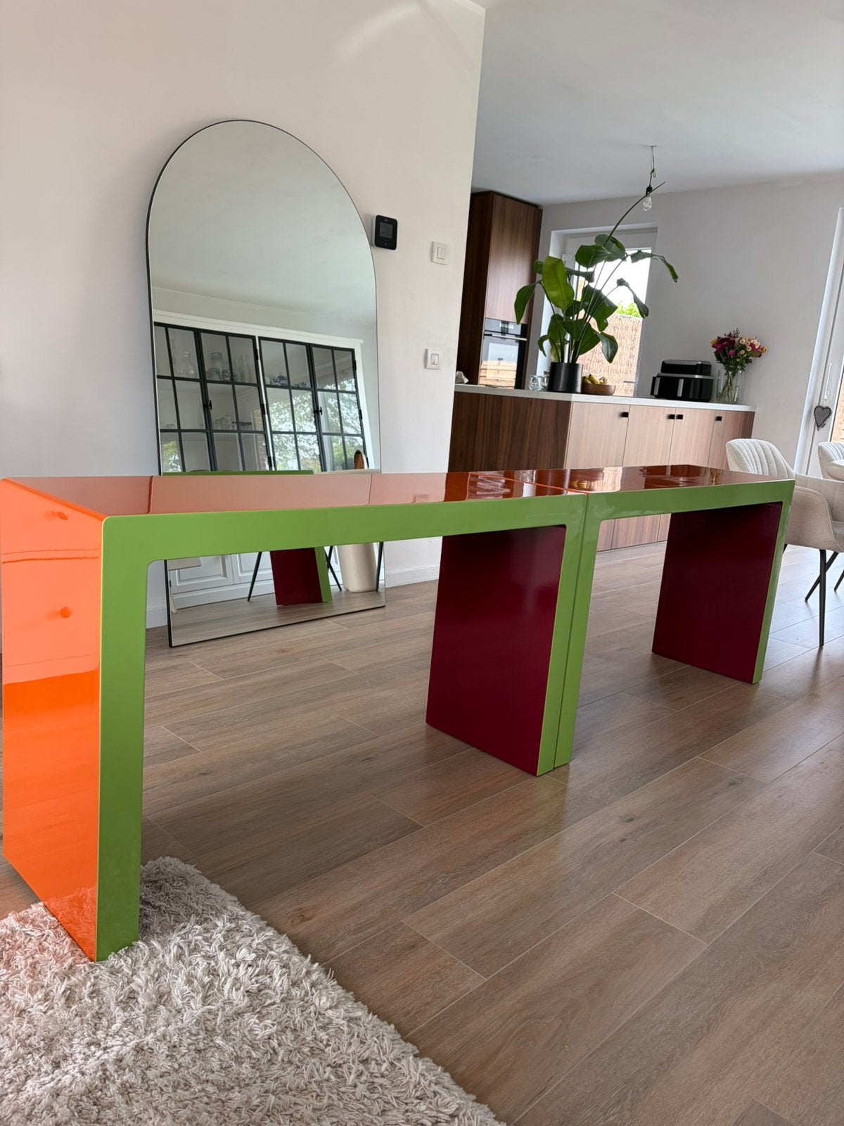 Fisura tafel set van 2 (4-persoonstafel of wanddecoratie), Ophalen, Zo goed als nieuw