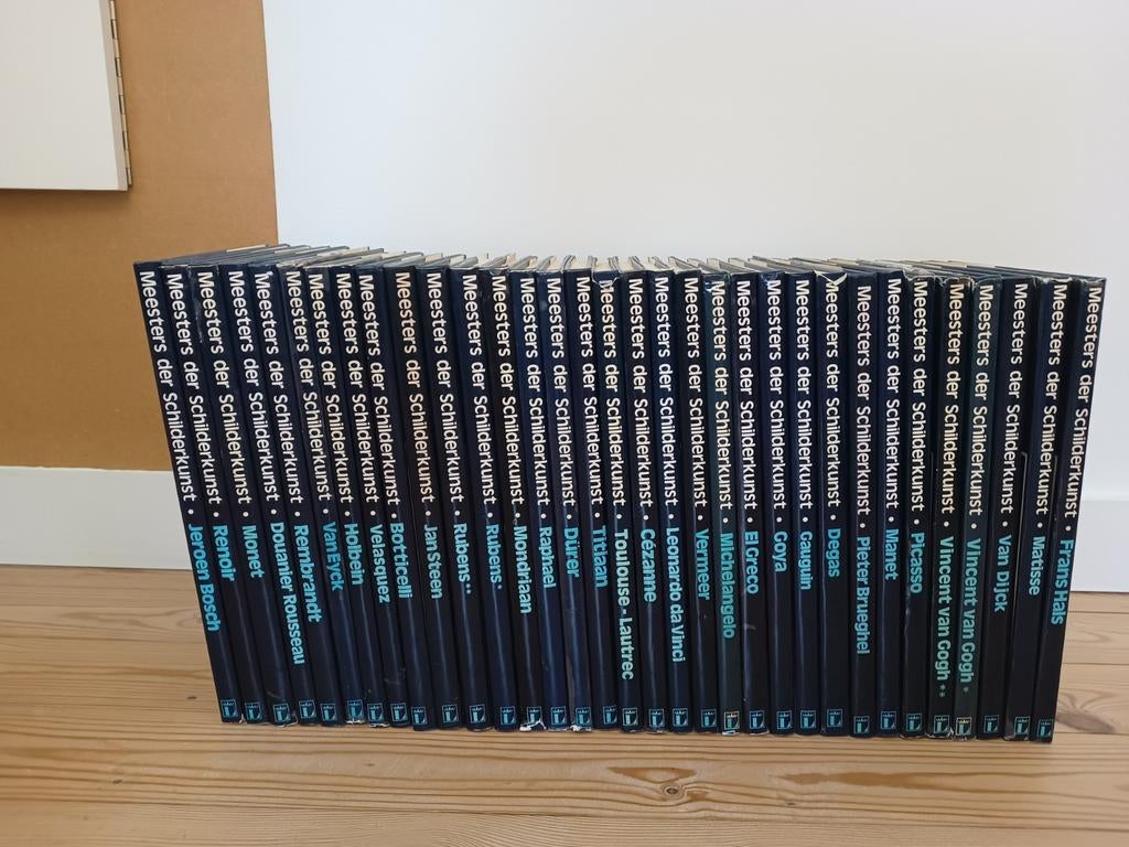 Meesters der Schilderkunst - 33 boeken, Boeken, Ophalen, Gelezen, Overige onderwerpen, Complete serie